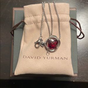 COPY - David Yurman Garnet Infinity Necklace